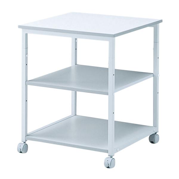 レーザープリンタスタンド・プリンタ台(大型A3レーザープリンタ対応、W600×D600mm) SAN...