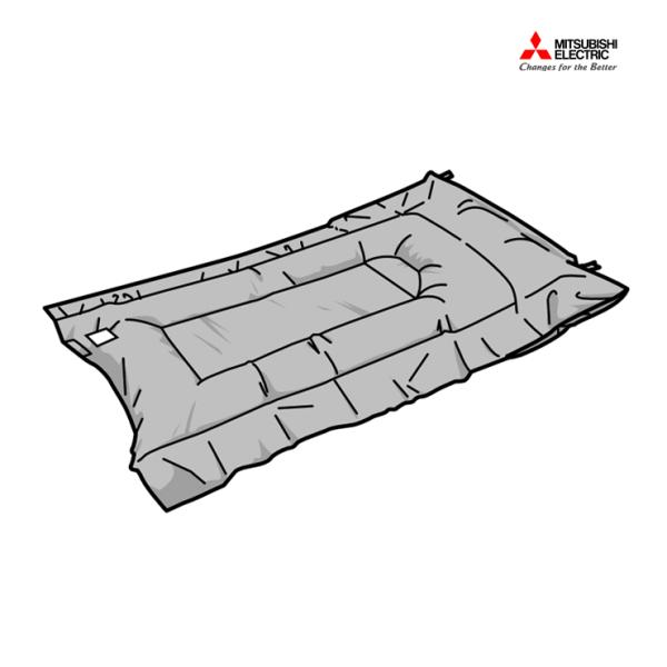 [部品] カンソウマット(AD-PS50BB-W用) 三菱電機 M16066349