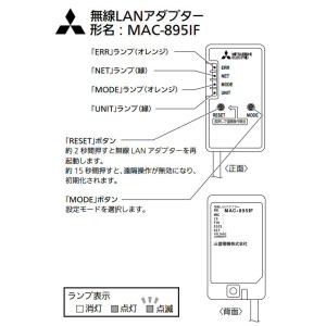 エアコン用 無線LANアダプター 三菱電機 MAC-895IF