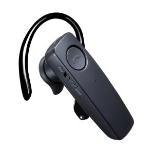 防水Bluetooth片耳ヘッドセット SANWA SUPPLY (サンワサプライ) MM-BTMH41WBKN｜telaffy