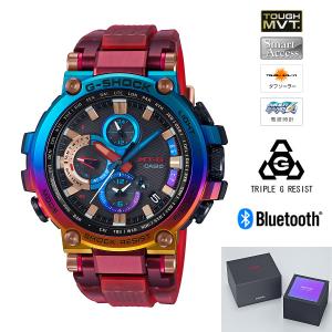 MT-G G-SHOCK 火山雷 レインボーIP TOUGH MVT ソーラー電波時計 Bluetooth通信機能 CASIO (カシオ) MTG-B1000VL4AJR