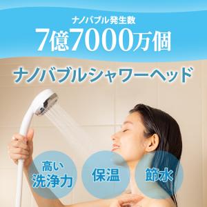 ナノバブルシャワーヘッド 日本電興 NV-SH...の詳細画像1