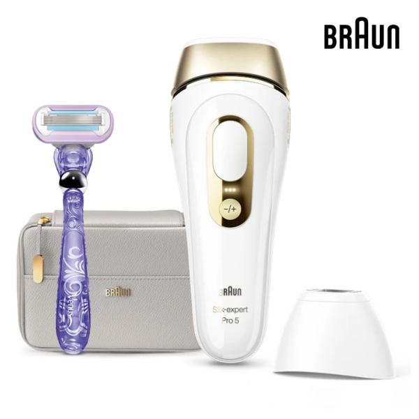 【特価セール】 家庭用光美容器 シルクエキスパート Pro5 ブラウン(BRAUN) PL5158★