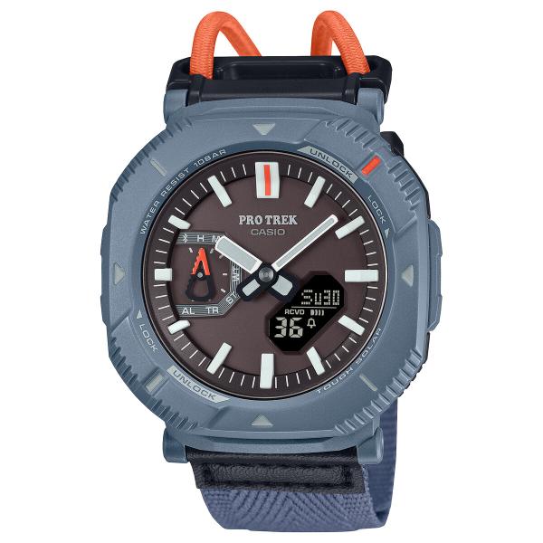 PROTREK Hiker Line ロータリーガードベゼル バンジーコードバンド CASIO (カ...