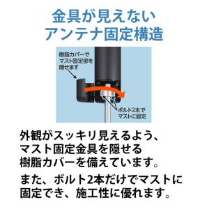 地上デジタル (地デジ) 放送用 UHFアンテ...の詳細画像4