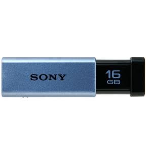 POCKET BIT 16GB ブルー 高速タイプ SONY (ソニー) USM16GT-L｜telaffy