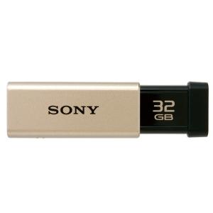 POCKET BIT 32GB ゴールド 高速タイプ SONY (ソニー) USM32GT-N｜telaffy