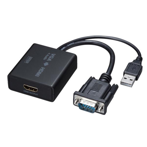VGA信号HDMI変換コンバーター SANWA SUPPLY (サンワサプライ) VGA-CVHD7