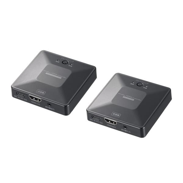 ワイヤレスHDMIエクステンダー(最大60m延長・セットモデル) SANWA SUPPLY (サンワ...