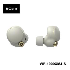 ワイヤレスノイズキャンセリングステレオヘッドセット プラチナシルバー SONY (ソニー) WF-1000XM4-S｜telaffy