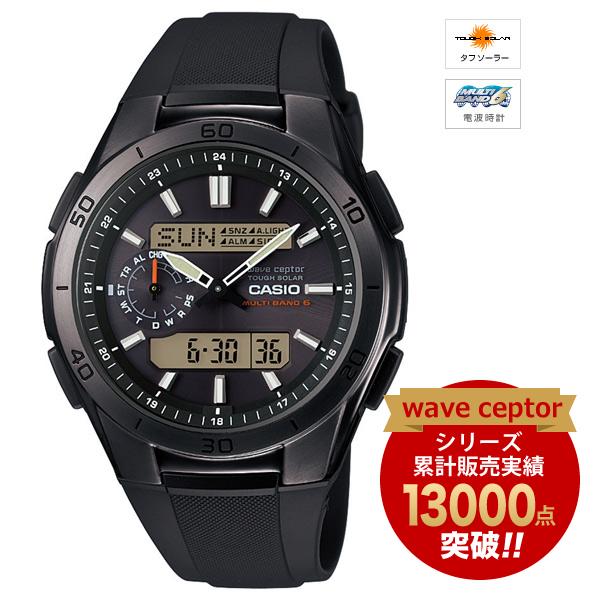 【特価セール】 wave ceptor MULTIBAND6 ソーラー電波時計 CASIO (カシオ...