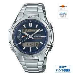 ★カシオ電波ソーラーwave ceptor WVA-M650TDチタン★ WAVE（CASIO） カシオ ウェーブセプター 電波ソーラー 腕時計
