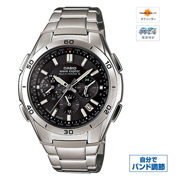 wave ceptor MULTIBAND6 ソーラー電波時計 CASIO (カシオ) WVQ-M4...