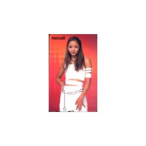 テレホンカード アイドル テレカ 安室奈美恵 maxell A0003-0040