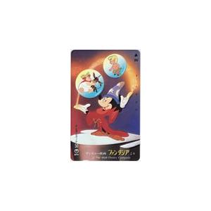 テレカ テレホンカード ミッキーマウス ディズニー映画 ファンタジア DM001-0152｜teleca