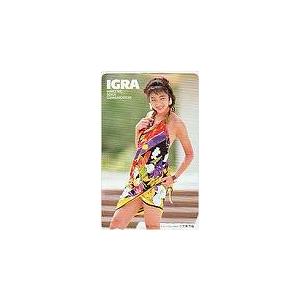 テレカ テレホンカード 小笠原理絵 ’94ブリヂストン IGRA EA014-0015