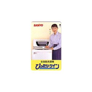 テレカ テレホンカード 東ちづる SANYO ぴったり・ツイン JA019-0028