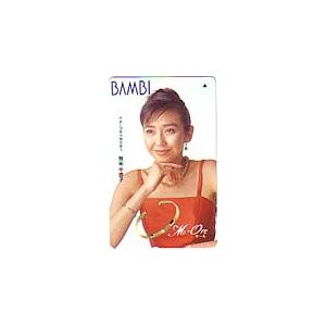 テレカ テレホンカード 賀来千香子 BAMBI M・Ore JK001-0075