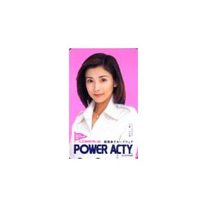 テレカ テレホンカード 川島なお美 POWER ACTY JK002-0008