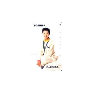 テレカ テレホンカード 中村あずさ 東芝 JN001-0013