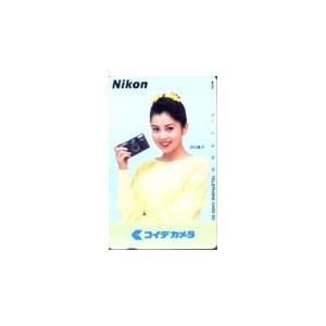 テレカ テレホンカード 沢口靖子 Nikonコイデカメラ JS002-0033