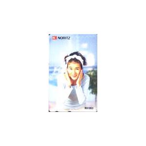 テレカ テレホンカード 清水美砂 ノーリツ JS004-0020