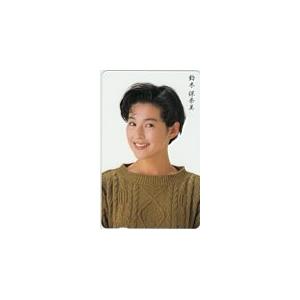 テレカ テレホンカード 鈴木保奈美 JS006-0131