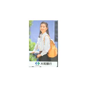 テレカ テレホンカード 千堂あきほ 大和銀行 JS007-0025