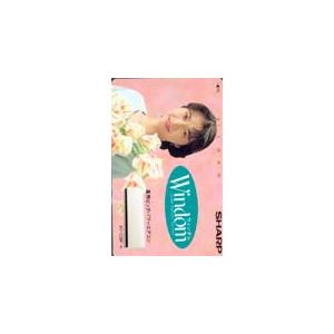 テレカ テレホンカード 田中美佐子 シャープ Windom JT006-0028