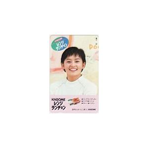 テレカ テレホンカード つみきみほ レンジランチョン KAGOME JT999