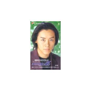 テレカ テレホンカード 河村隆一 メニコンZ K5003-0006 : カード
