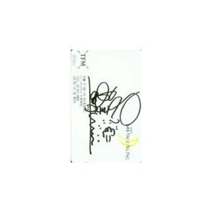 尾崎亜美　直筆　サイン色紙 本人直筆サイン色紙 付 和モノLP帯付き 尾崎亜美 /ストップモーション