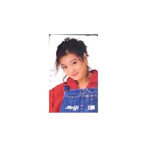 使用済みテレホンカード　中森明菜 テレホンカード アイドル テレカ 中森明菜 明治製菓 N1003-0079