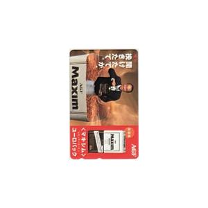 テレカ テレホンカード 西村雅彦 マキシム Maxim AGF N5018-0006
