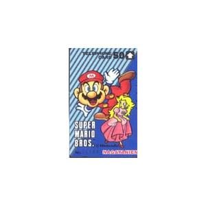 テレカ テレホンカード スーパーマリオブラザーズ 永谷園 PS003-0008