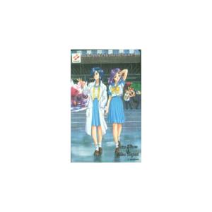テレカ テレホンカード ときめきメモリアル 鏡魅羅・紐緒結奈 DokiDoki Shutter Chance PT505-0107