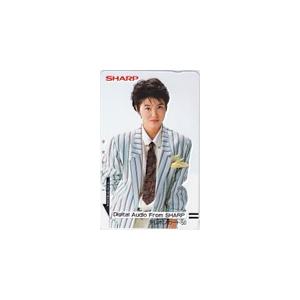 テレホンカード アイドル テレカ 荻野目洋子 シャープ RA016-0074