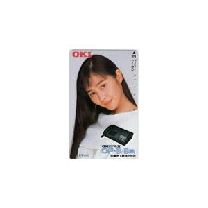 テレホンカード アイドル テレカ 星野由妃 OKIFAX OF-8/8M 沖電気工業株式会社 RH0...