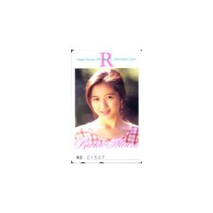 テレホンカード アイドル テレカ 三浦理恵子 RM005-0006｜teleca