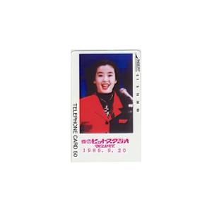 テレホンカード アイドル テレカ 宮沢りえ 夜のヒットスタジオ DELUXE 1989.9.20 RM009-0162｜teleca