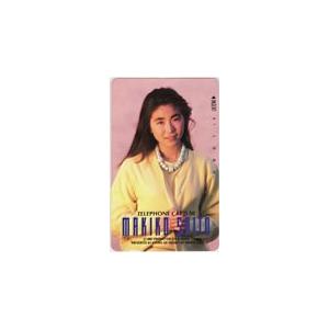 テレホンカード アイドル テレカ 斉藤満喜子 RS042-0002 : カード