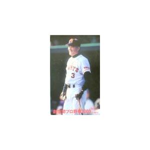 テレカ テレホンカード 長嶋茂雄 劇空間プロ野球2000 日本テレビ YG001-0006｜teleca