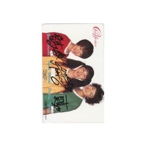 テレカ】シフォン 氷上恭子 増田ゆき 小島幸子直筆サインテレカ 江崎