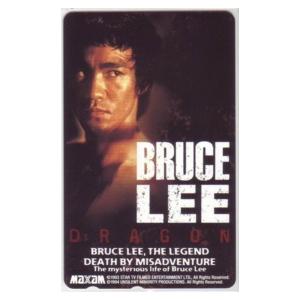 テレカ】 ブルース・リー 李小龍 DRAGON Bruce Lee テレホンカード