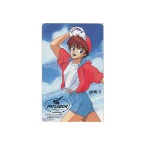 パトレイバー　CD not for sale ゆうきまさみ テレカ】 機動警察パトレイバー ゆうきまさみ 泉野明 アニメV 抽