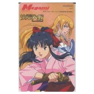 【テレカ】 サクラ大戦 真宮寺さくら メガミマガジン 抽プレ 抽選 テレホンカード 2MM-S0141 未使用・Cランク｜telecavalue