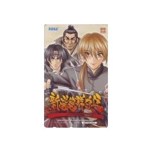 テレカ】和月伸宏 新撰組群狼伝 セガ 4S-I0005 未使用・Aランク