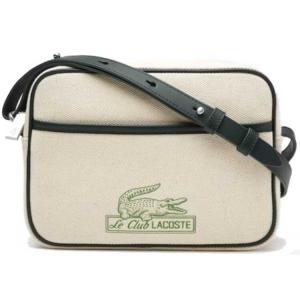 ラコステ LACOSTE クロスオーバーバッグ [カラー：NATURAL