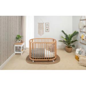 ブーリ オアシス 4in1ベッド 楕円形ベビー...の詳細画像1