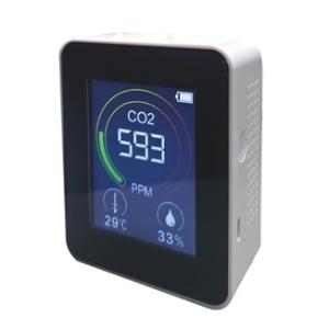 二酸化炭素濃度測定器 CO2-100 温度計 湿度計 充電可能 トーリ・ハン